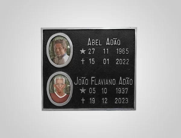 PLACA ALUMINIO 03