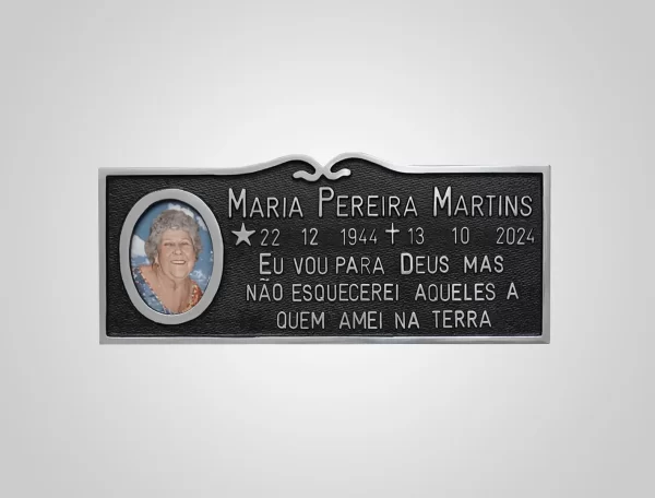 PLACA ALUMINIO 05