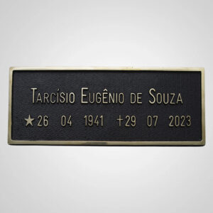 PLACA BRONZE 05