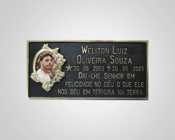 PLACA BRONZE 06